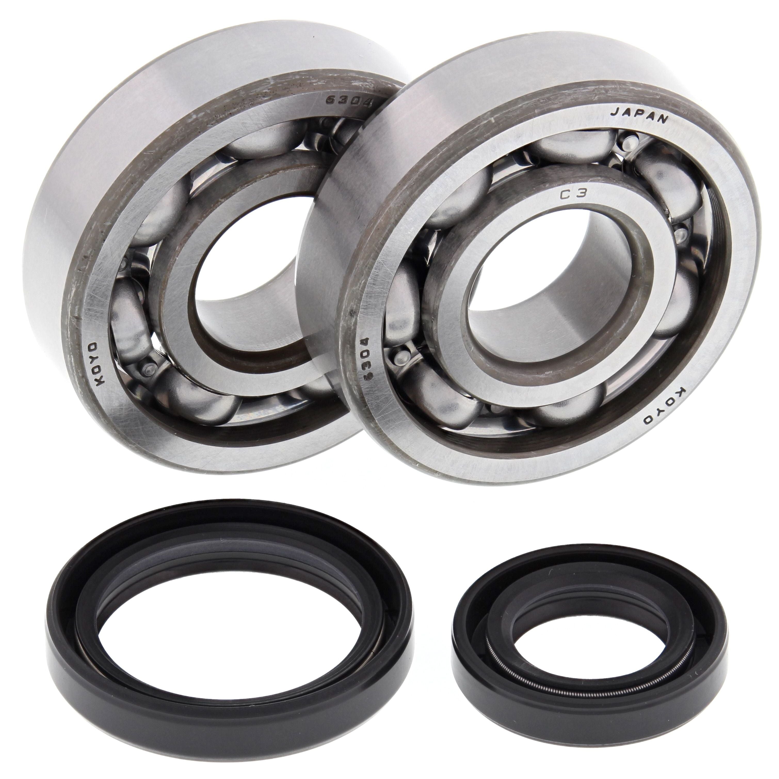 All Balls Crank Shaft Mains Bearings & Seals Kit For Suzuki RM 80 1989-2001